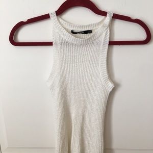 Super cute white creaming BRIKBOK top